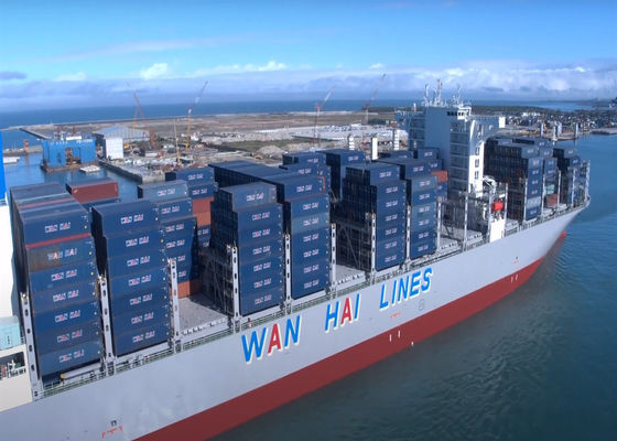 Tijdens de volledige containerlading Zeevracht DDP Wereldwijde zeevracht